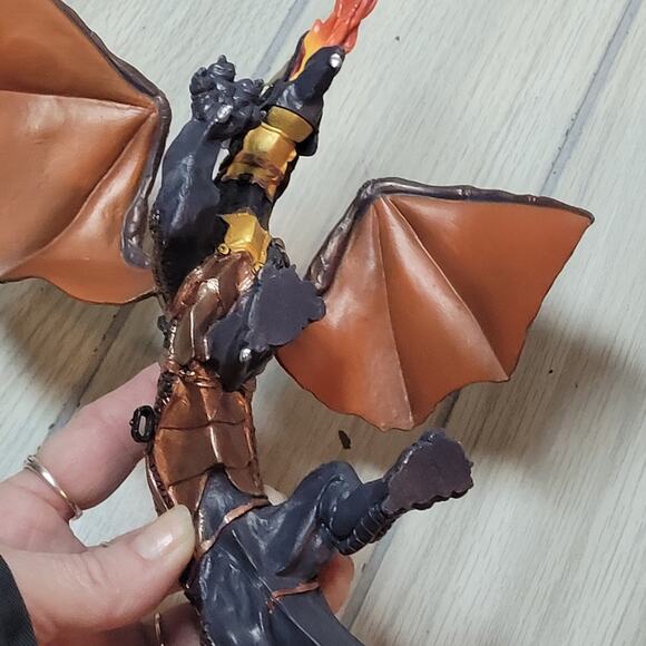 Papo 2007 Medieval Knights Dragon Of Darkness Figurine Toy PVC Character 10" - Picture 7 of 13